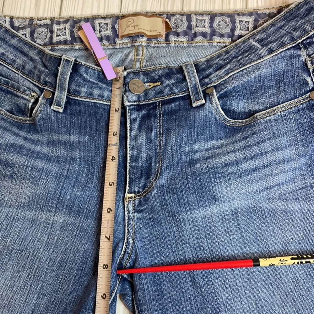 🔥 SALE Paige Robertson Flared Bootcut Denim Jeans | Size 28